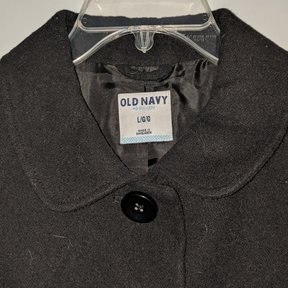 Black "Dress" Peacoat - Picture 4 of 4